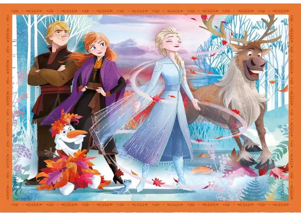 Disney Jégvarázs Echoes 4 az 1-ben puzzle Clementoni