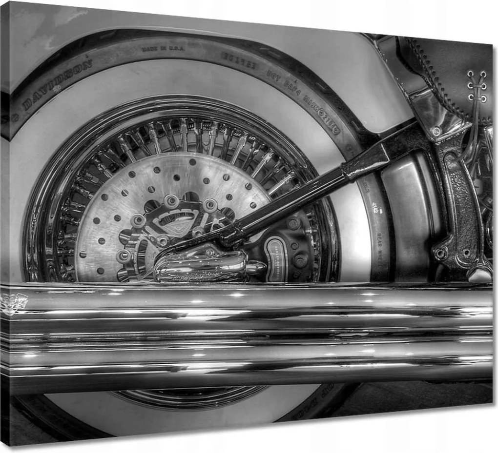 Vászonkép 50x40 Harley Davidson Motorkerékpár