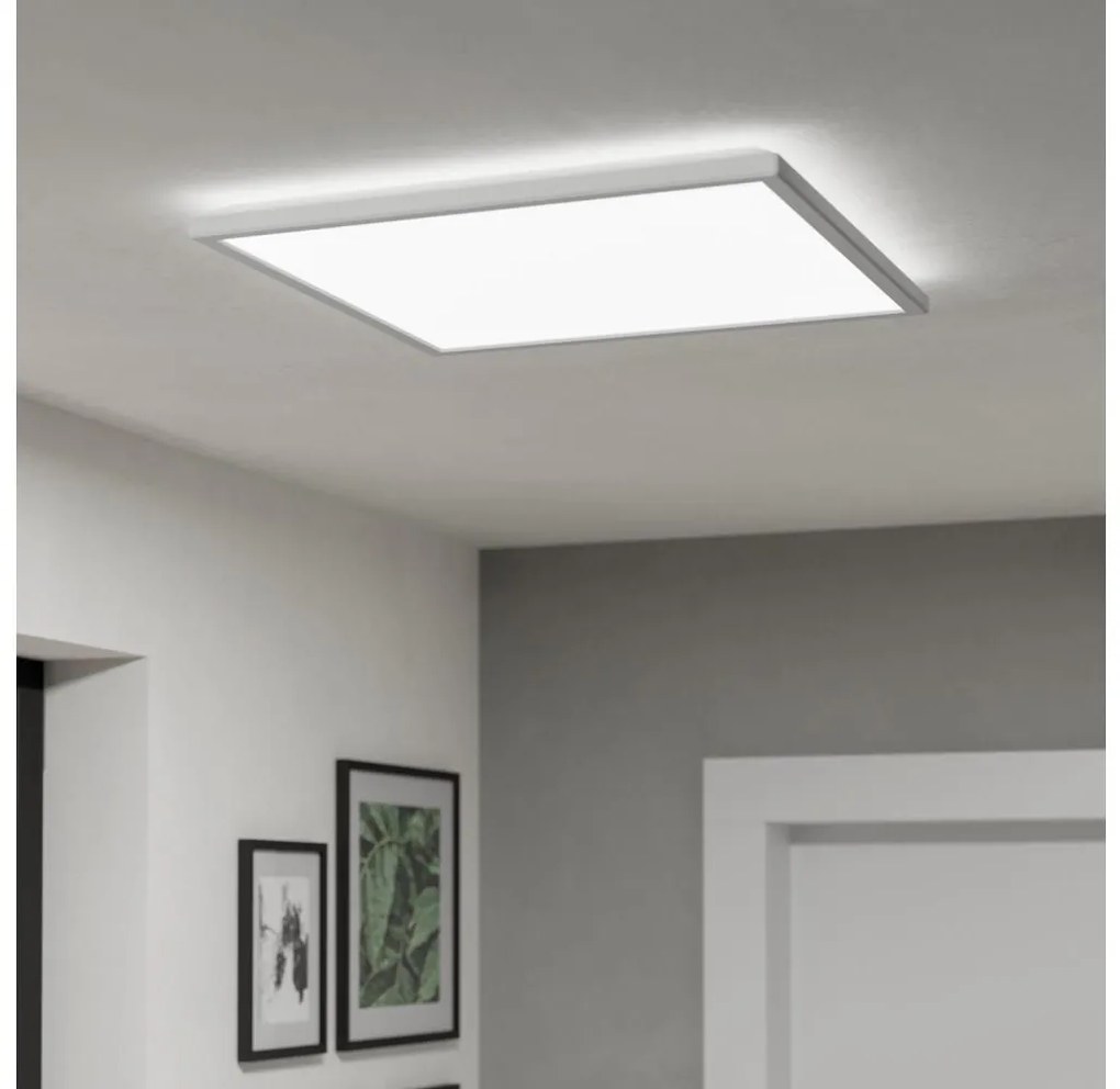 Eglo 901452 - LED Fürdőszobai mennyezeti lámpa ROVITO 17W/230V 50x50 cm IP44 fehér
