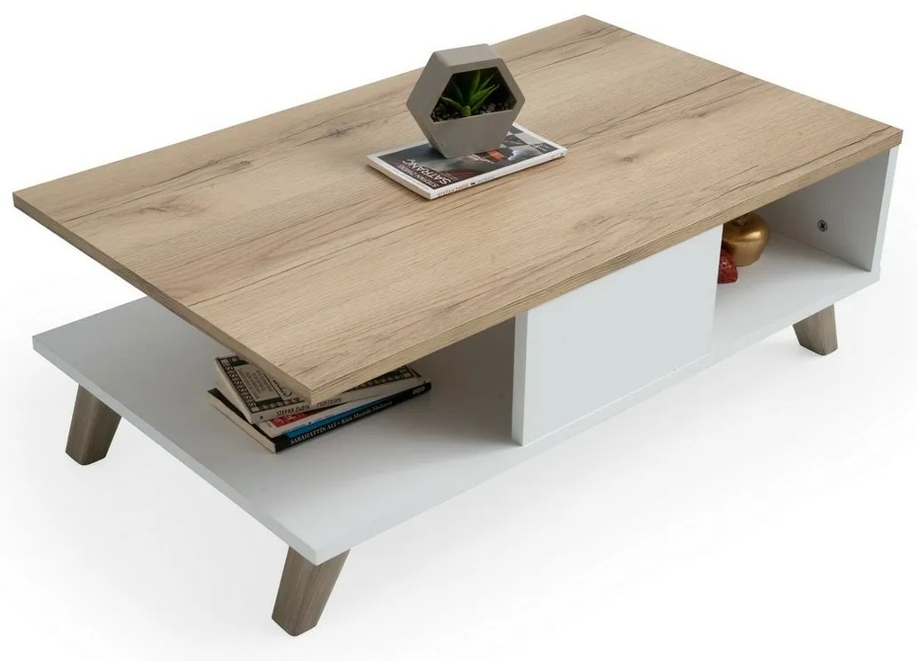 Sumer White and Oak konferenciaasztal