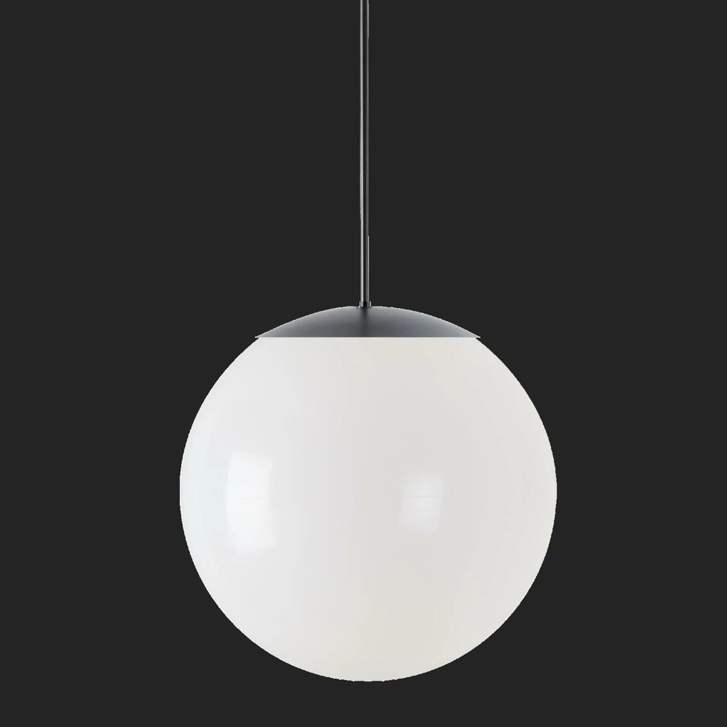 Osmont 72146 Isis P4 Pm Hp függesztett műanyag lámpa fekete/fehér IP40 3000