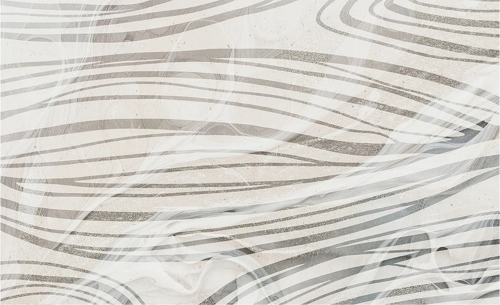 Flizelina Dekoratív Fotótapéta Hálószobába Hullámzó vonalak 416x254 Ragasztó