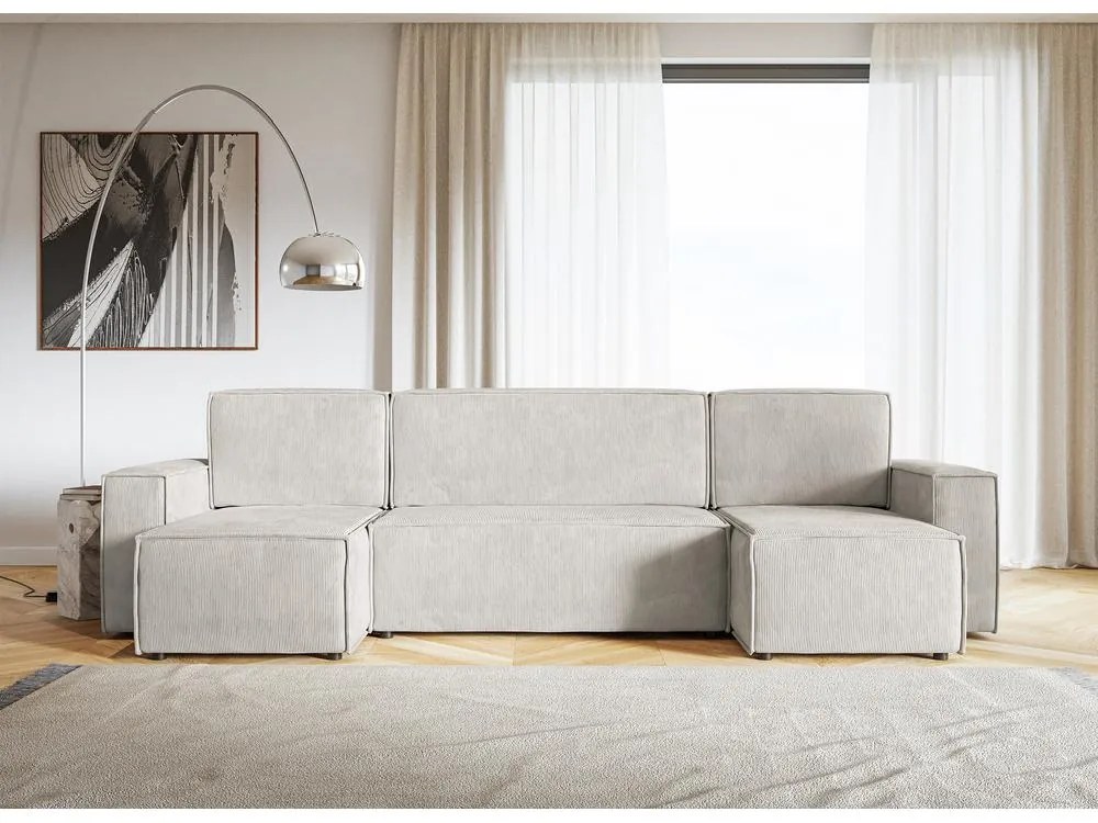 Sarokkanapé Copenhagen L (homok + fekete). 1098892