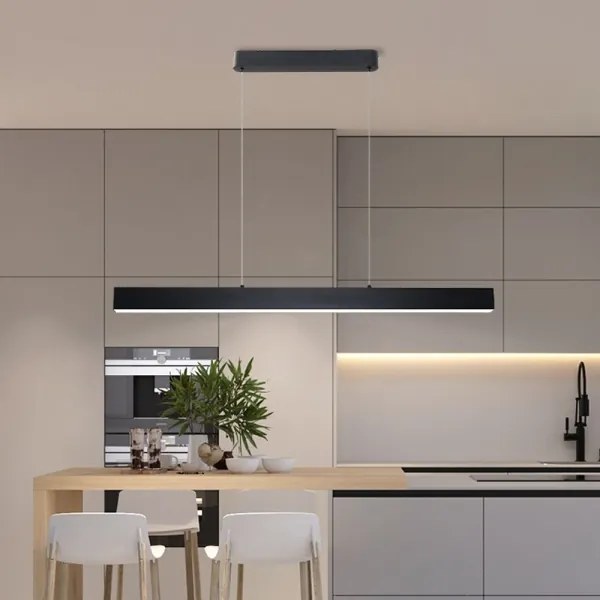 Brilagi - SLEEKLINE SMART LED 40W 230V Wi-Fi fekete dimmelhető csillár+DO