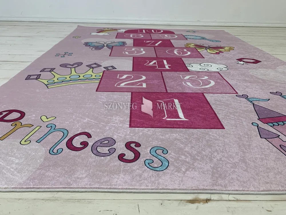 Ugróiskola mintás gyerekszőnyeg 70x140 cm