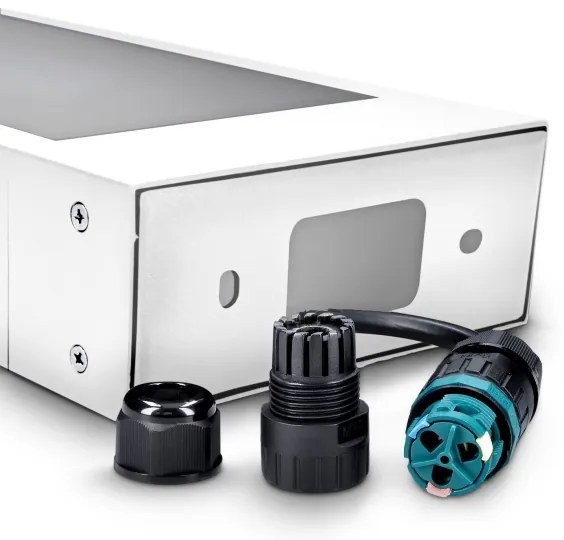 Brilagi - LED Kültéri lámpa BARI LED/7W/230V 3000/4000/6000K fehér IP54 80 cm