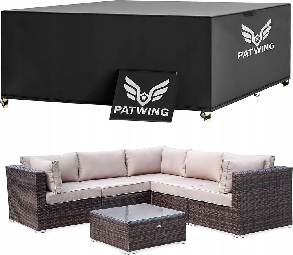 Kerti Bútor Huzat 170x94x70cm Oxford 600D Uv-álló