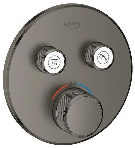 Grohe Smart Control zuhany csaptelep termosztatikus csapteleppel csiszolt kemény grafit 29119al0 G29119AL0