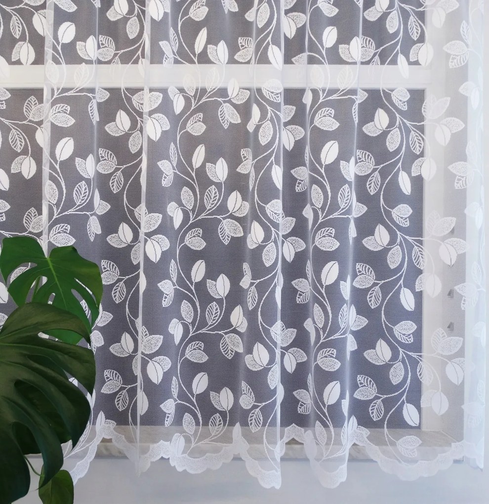 Mg Függöny 4213 Fehér 200x250cm kész, egyenes szalaggal