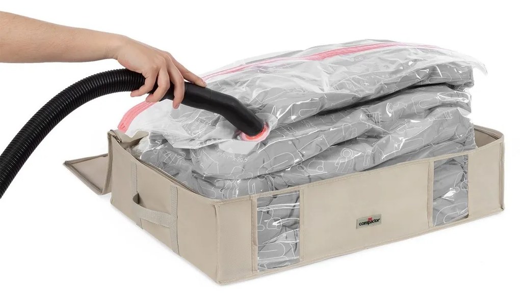 Compactor vákuum tárolódoboz tokkal L life,65 x 50 x 15,5 cm, L