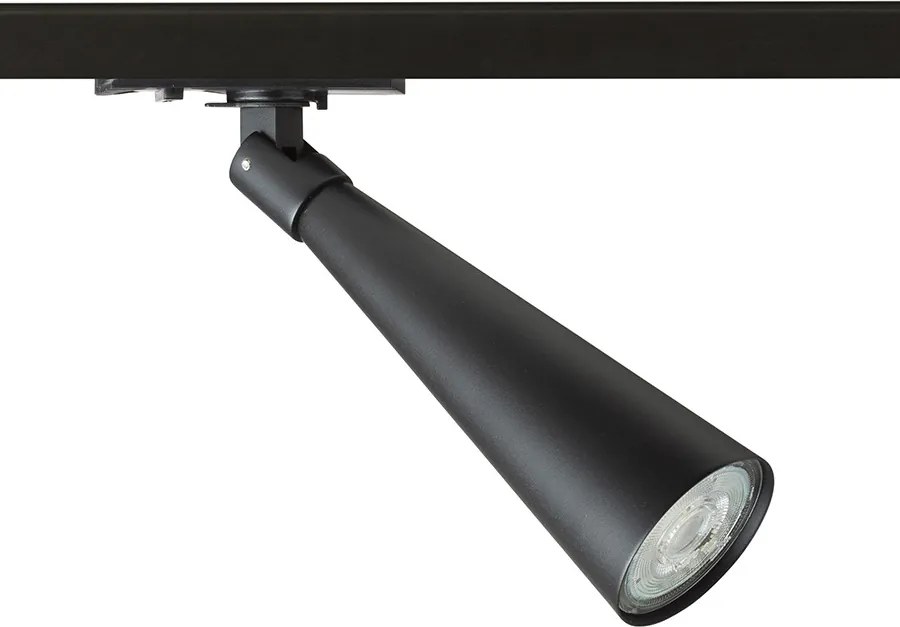 RENDL ALEXIS egyáramkörös sínre fekete 230V LED GU10 5W