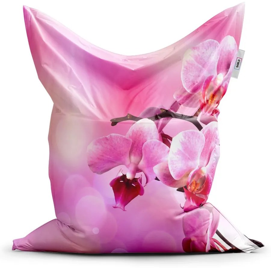 Classic babzsák orchidea virágok - gyerek, rózsaszín