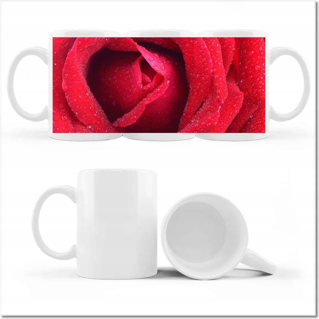 Nőnapi nyomott mintás bögre Ajándék Love