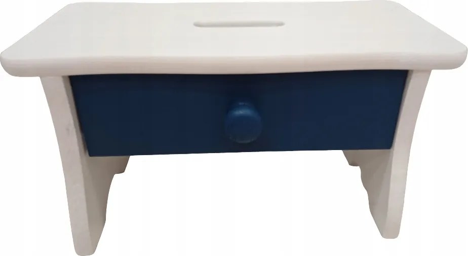 Fehér Szék Kék Fiókkal Zsámoly Ryczka Zydel etetőszék
