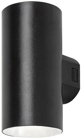 RÁBALUX 77155 URFA Modern Kültéri Fali Lámpa Fekete IP44