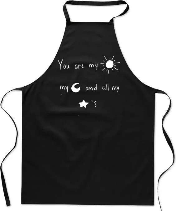 Konyhai Kötény Te Vagy Az Én Napom És Holdam Ajándék Neki