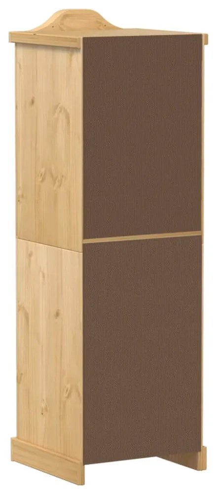 vidaXL Corona tömör fenyőfa ruhásszekrény 55 x 52 x 170 cm