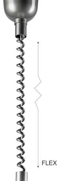 Lehúzható CHIARA csillár 1xE27/60W/230V ezüst/bükk