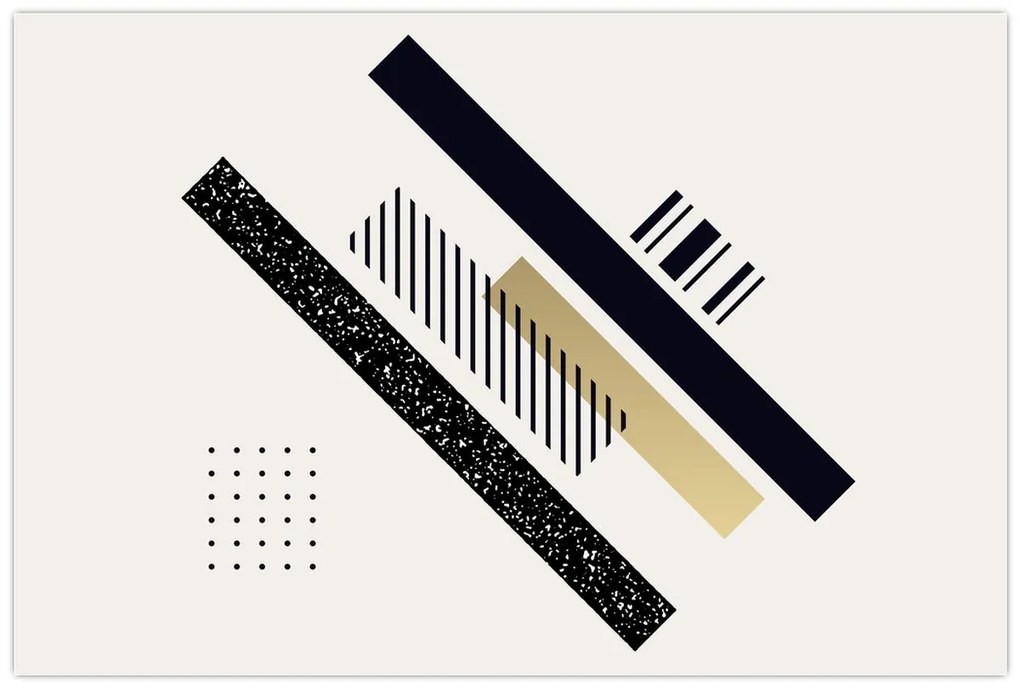 Kép - Geometriai formák N⁰5 (90x60 cm)