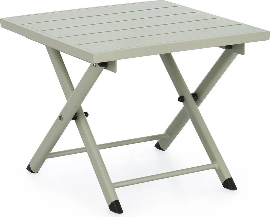 Alumínium kerti dohányzóasztal 43x44 cm Taylor – Bizzotto