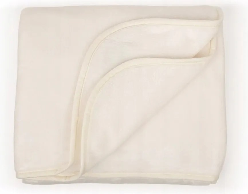 Laguna takaró, krémszínű, 150 x 200 cm. Súlya ca. 350 g/m2. 100 %
