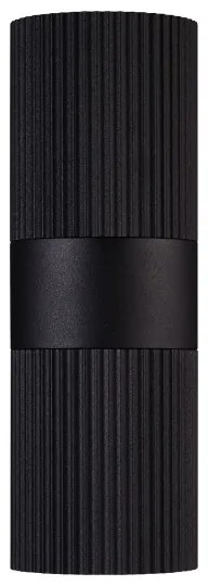 Nordlux - Kültéri fali lámpa KYKLOP 2xGU10/25W/230V IP54 fekete