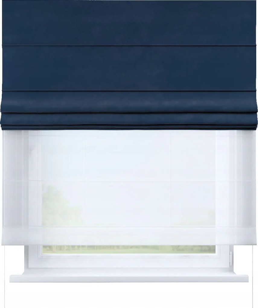 Kész Római roló Duo 160x180cm kék