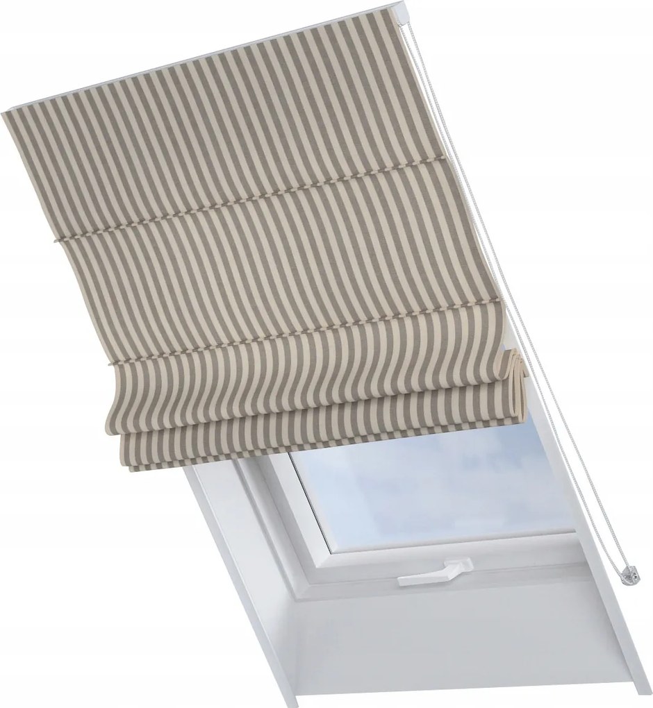 Kész redőny Rimini tetőtéri ablakra 50x60cm fekete