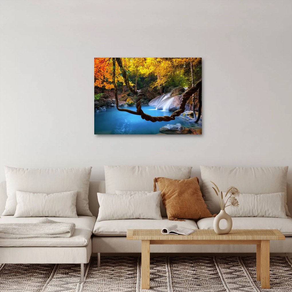 Kép - Vízesések Ázsiában (70x50 cm)