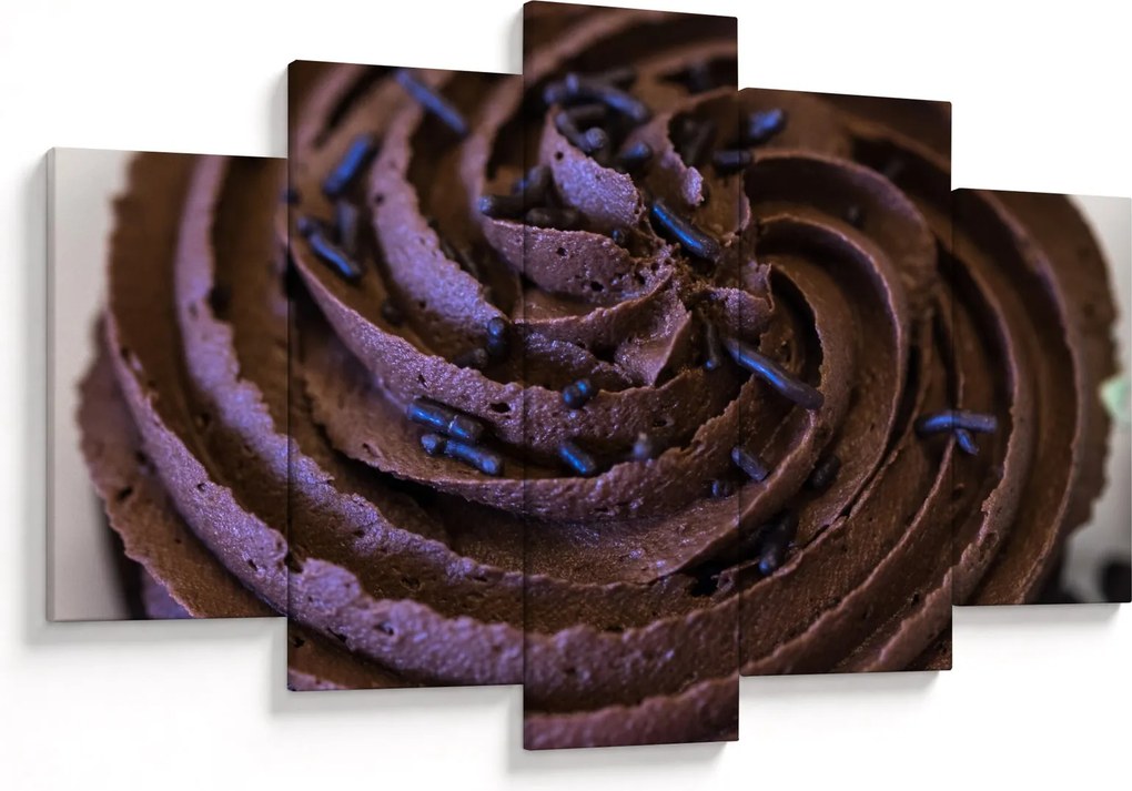 Kép - Csokoládé Cupcake (150x105 cm)