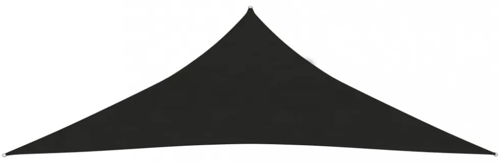 fekete HDPE napvitorla 160 g/m² 3 x 3 x 4,2 m