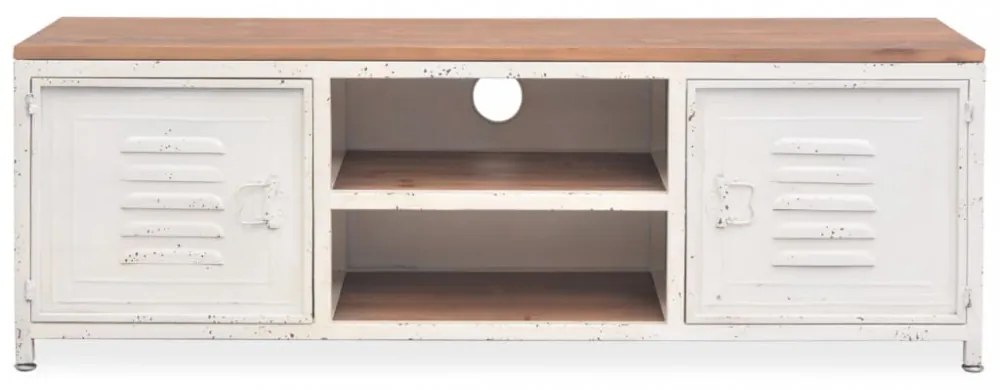 fehér TV-szekrény 120 x 30 x 40 cm