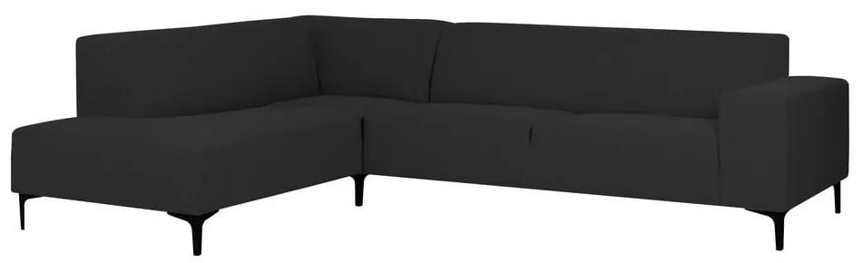 Diva sötétszürke kanapé, bal oldali kivitel - Scandic