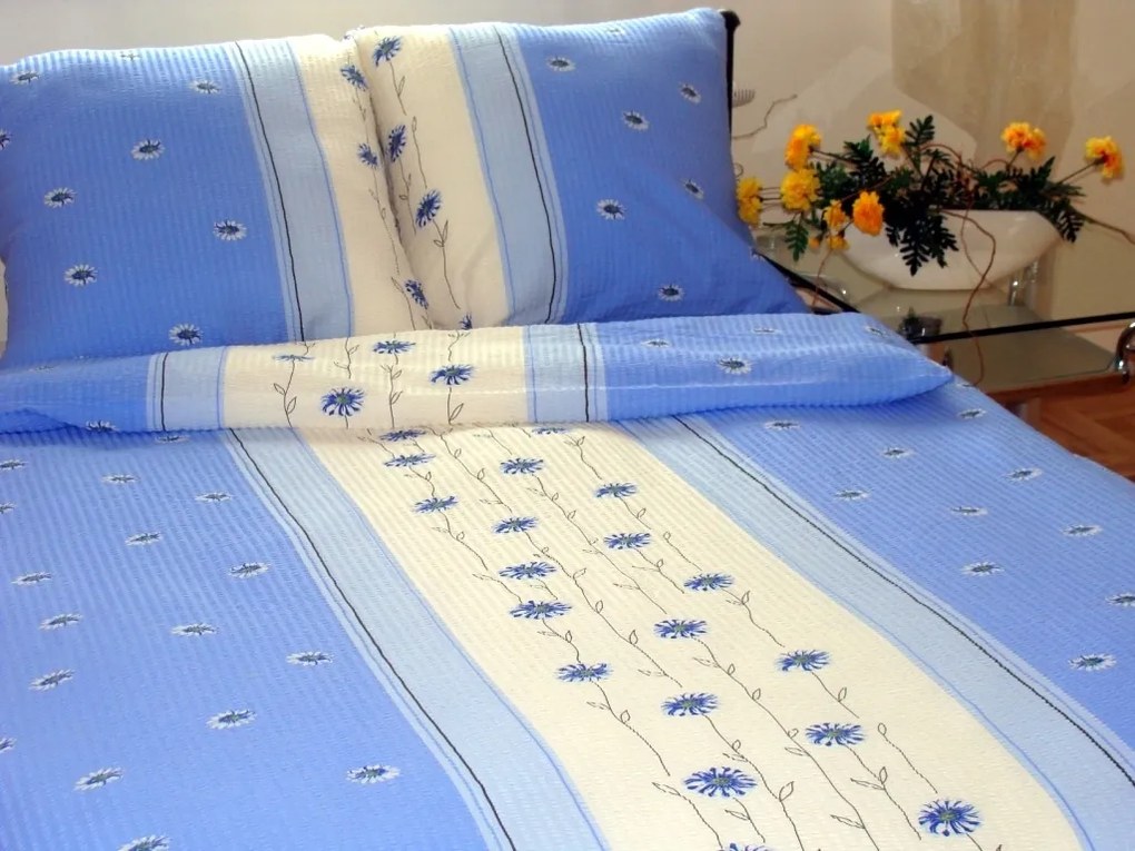 Fakéreg párnahuzat 40x40 125/4 Margaretka álló, kék