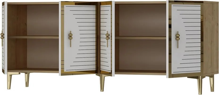 Tuna 180 - Sapphire Oak, White, Gold