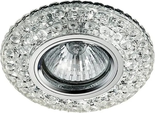 EMITHOR Crystals 71095 beépíthető kristály spotlámpa króm GU10 IP20