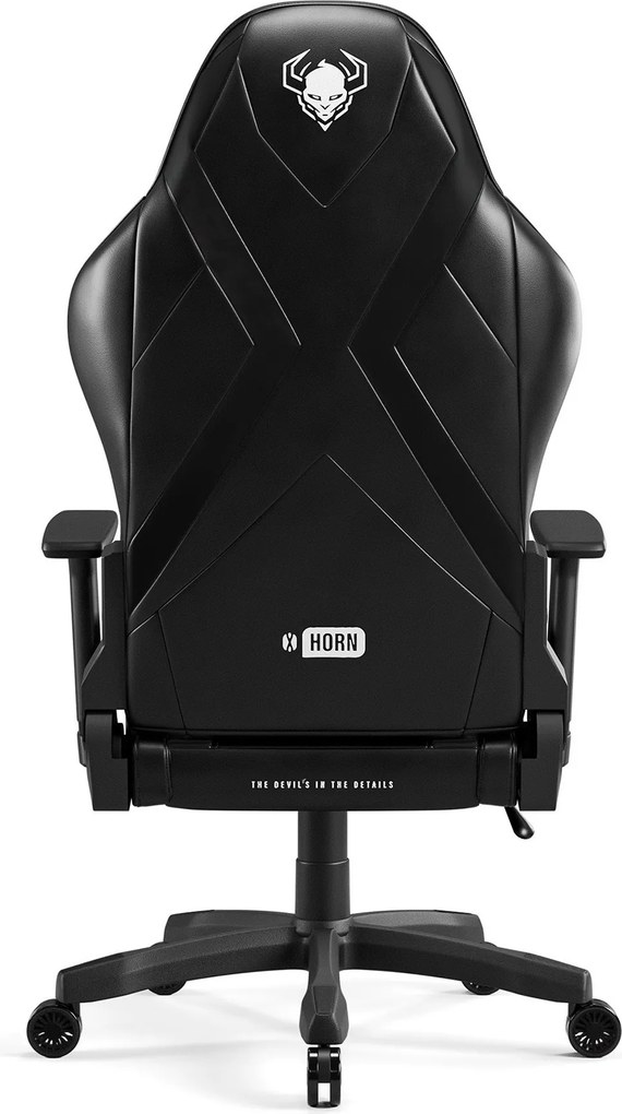 Gamer szék műbőr Normal Size, fekete: Diablo X-Horn 2.0