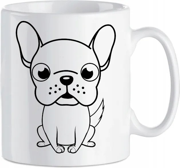 Nyomott mintás bögre Kis Kutya 330 ml