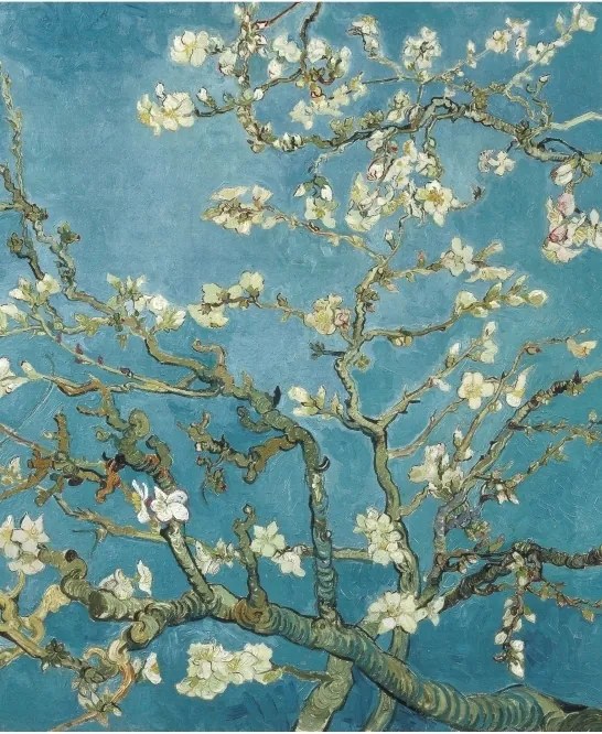 Van Gogh Virágzó mandulafa Poszter 30x40cm #327
