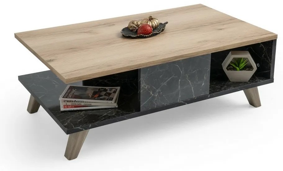 Sumer Marble and Oak konferenciaasztal