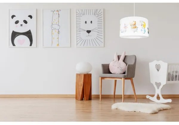 Gyerek csillár CIRCUS 1xE27/60W/230V