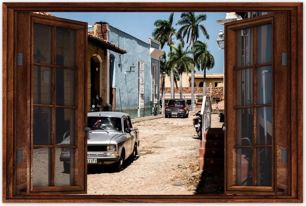 Poszterek 60x40 Lada Kubai taxik