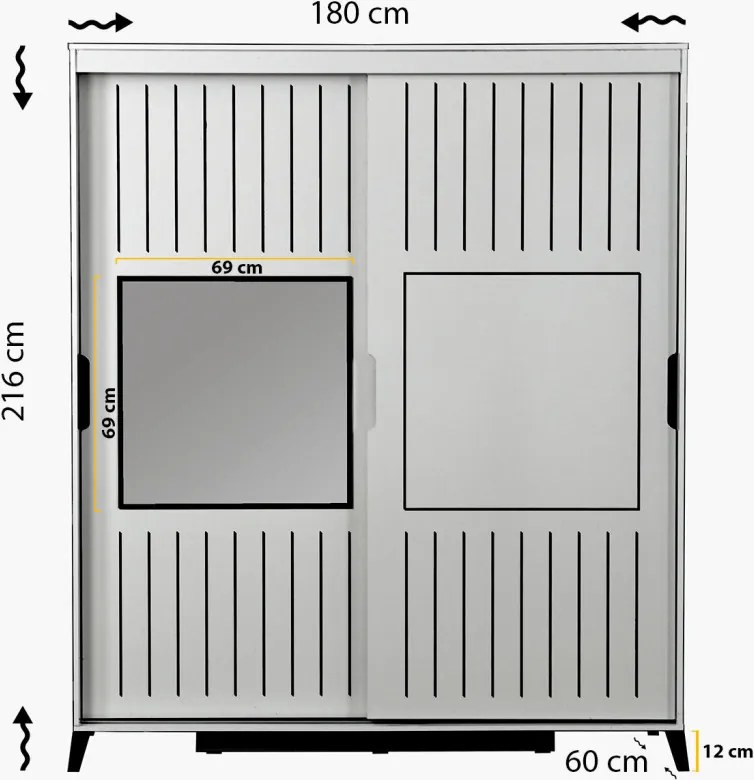Pasific Home Fuga 180 - White