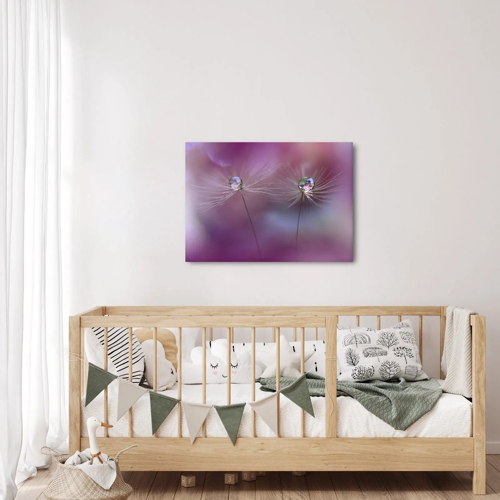 A cseppek képe a bolyhon (70x50 cm)