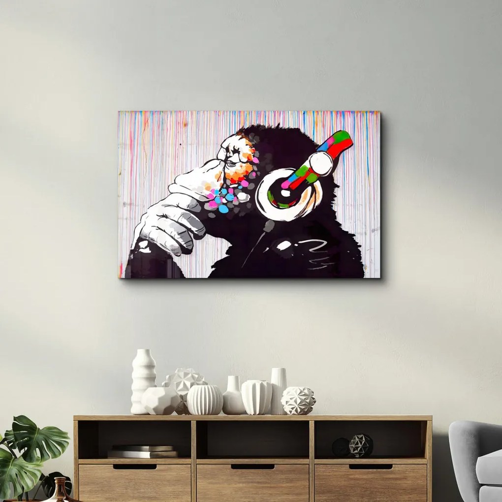 CAM-3091 edzett üvegkép, 46 x 72 cm