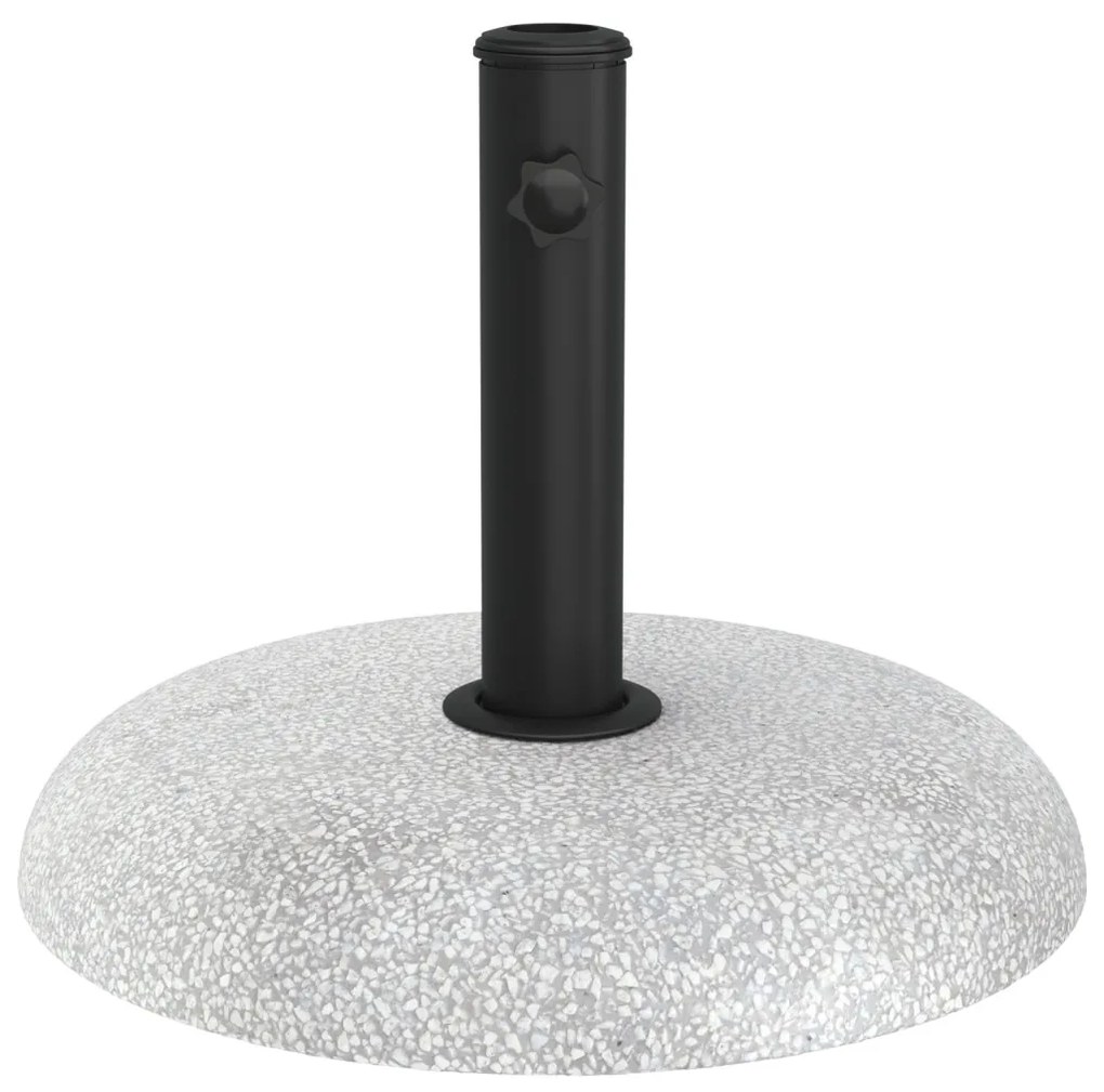 Napernyőalap 37/42/52/58mm oszlopokhoz Világosszürke Beton 20 kg