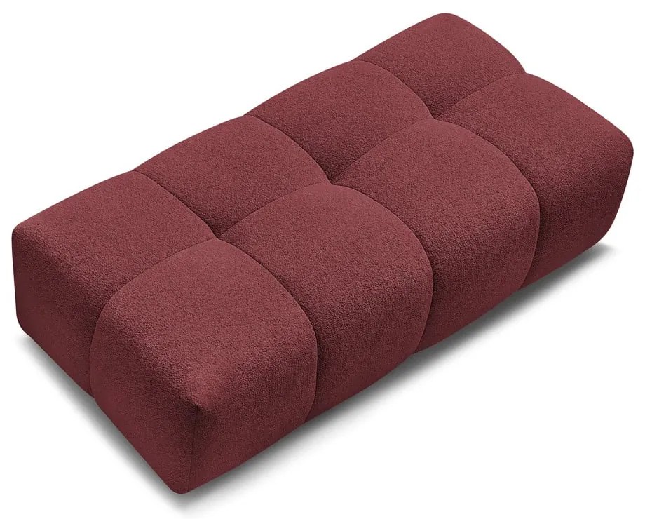 Borvörös zsenília lábtartó Everest – Bobochic Paris