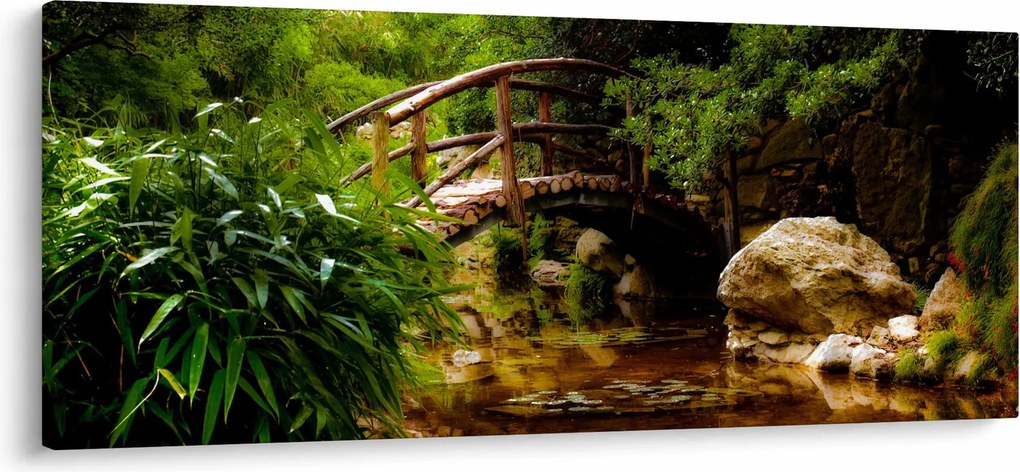 Kép - Híd a folyón (120x50 cm)