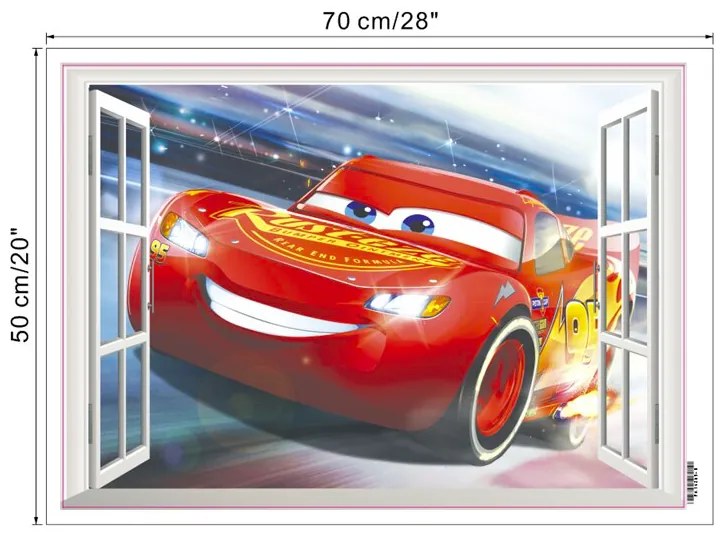 Falmatrica "Flash McQueen" 50x70cm