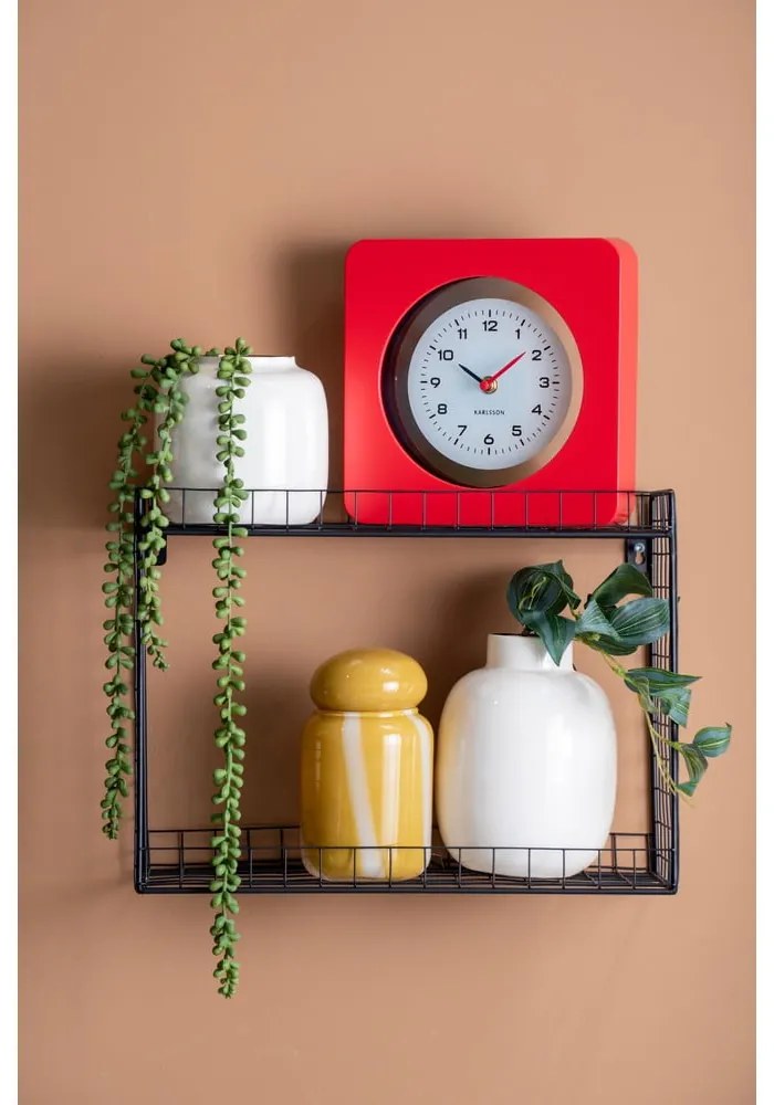 Fekete többszintes acél fali polc 40 cm Reja – PT LIVING
